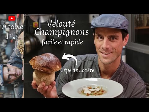 velouté de saison aux cèpes | A table Juju