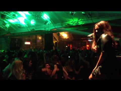 Jennifer Cooke in action with Ryan Marciano & Gregor Salto at Black Tie 2013