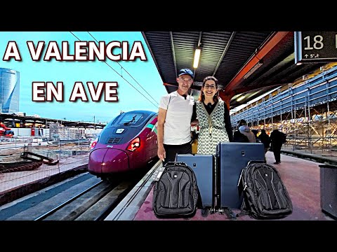 This is Renfe's AVLO low-cost train, the Madrid-Valencia route. 🔥 PRICES / 4K