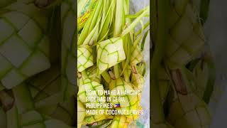 #howto make a #hangingrice bag #puso