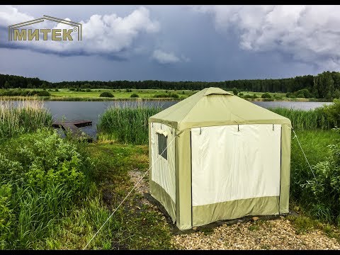 Испытание шатра «Пикник» в грозу
