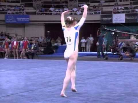 Andreea Ulmeanu - Floor Exercise - 2001 Pontiac American Team Cup - Women