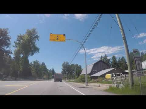 Driving on 16 Ave, Langley, Surrey, BC 2019