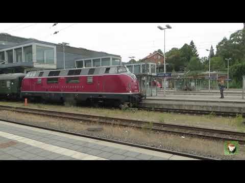 V 200 033 Lübeck Hbf letzte Sonderfahrt Vogelfluglinie 27.08.2022
