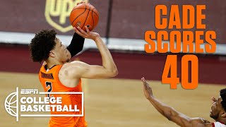 [高光] Cade Cunningham 40ts against Oklahoma