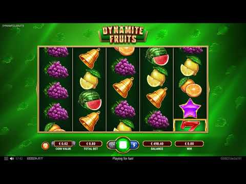 Dynamite Fruits – Video Gameplay
