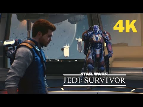 Cal Kestis vs Rayvis | Star Wars Jedi Survivor 4K HD (Multiple Attempts - No Commentary)