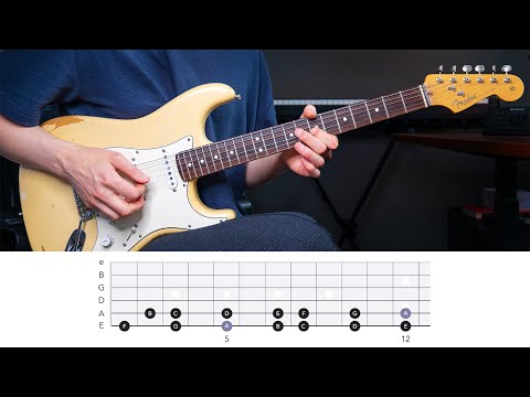 How to Connect the Pentatonic Scale Across the Whole Fretboard