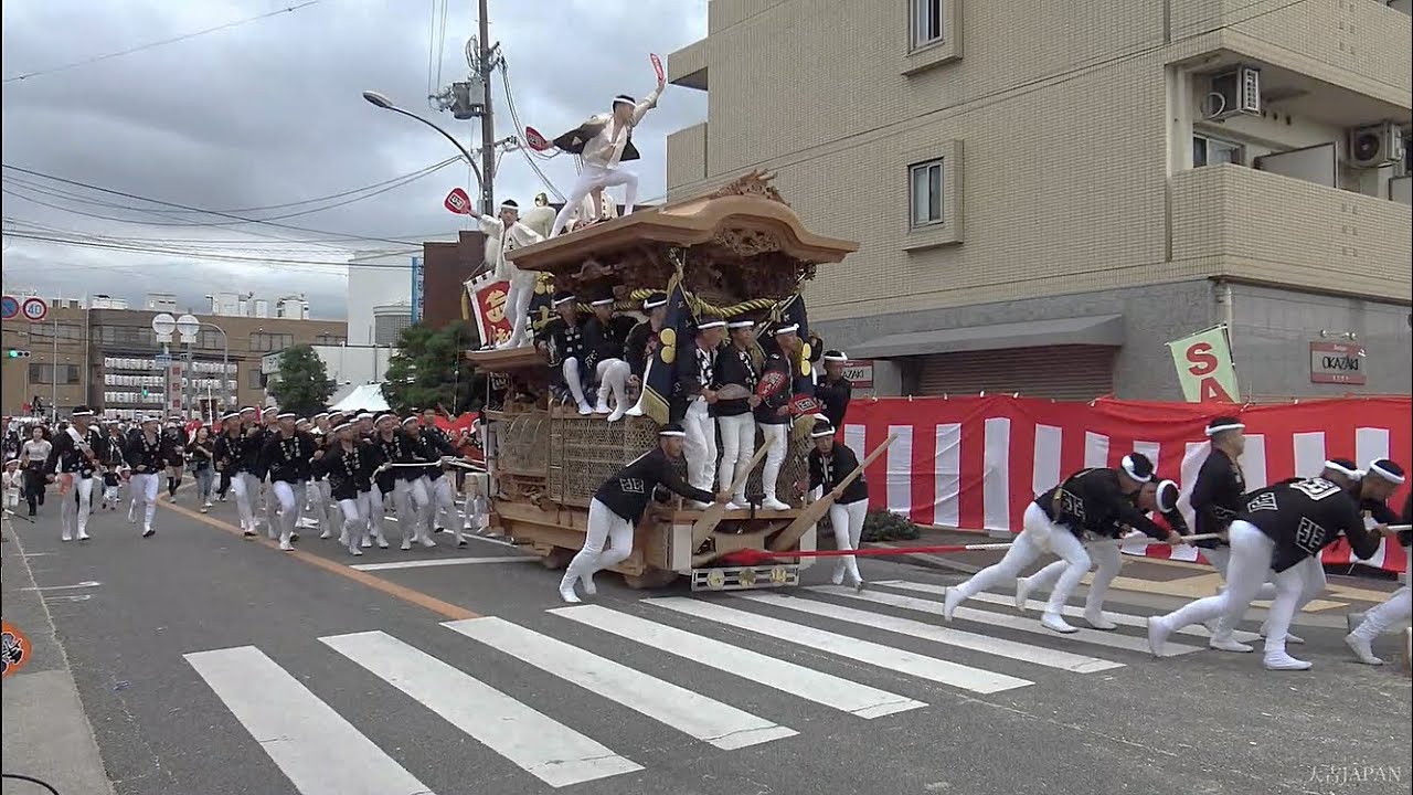 令和7年 熊取だんじり祭 パレード後 ネゴロKumatori Danjiri Matsuri2025/10/12