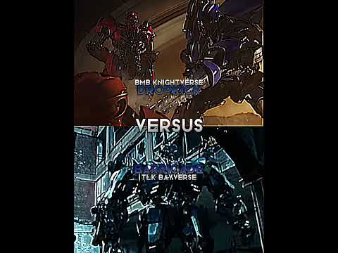 Bayverse Vs Knightverse // Remake // Barricade Vs Dropkick // Part 11 #transformers #shorts #Editz