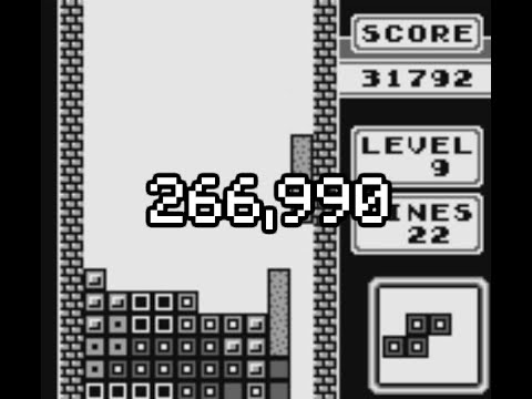 Game Boy Tetris – High Score: 266,990