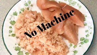 Homemade Ground Chicken/Chicken Keema Without Any Electronics (Food Processor, Chopper ) ||