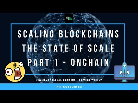 Blockchain Scaling Solutions - On Chain (Part 1)