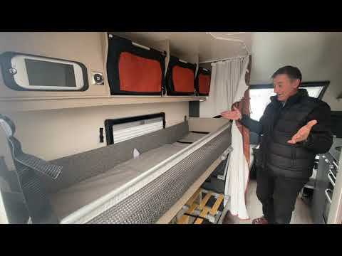 Bunk bed demonstration - Swift Basecamp 4 2021