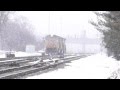Union Pacific Light Power W Three Locomotives At Elmhurst Illinois