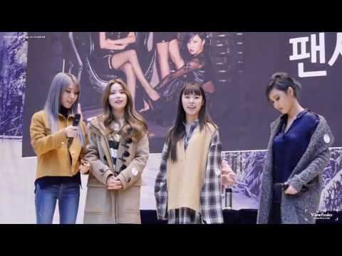 [ENG SUB] 161126 Mamamoo - 'Memory' Mokdong Fansign