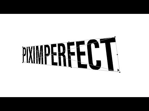 1-Minute Photoshop - Distort Text Without Rasterizing