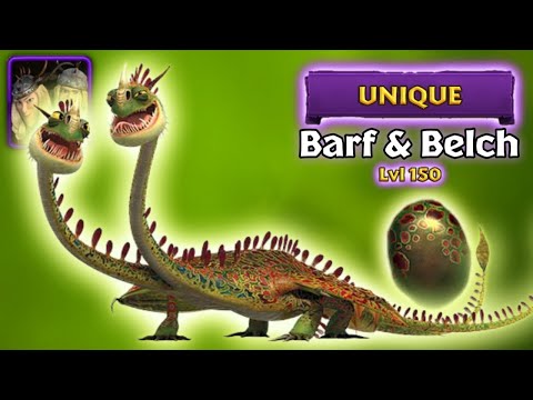 Barf & Belch (Ruffnut & Tuffnut's Hideous Zippleback) Max Level 150 | Dragons: Rise of Berk
