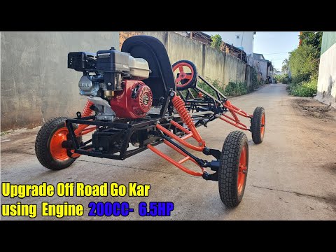 Off Road Go Kart using Engine 200cc - 6 5HP(Upgrade)