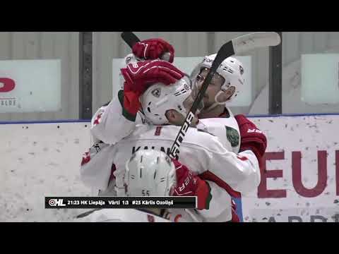 Optibet Hokeja Līga: HK Mogo/LSPA- HK Liepāja. Spēles labākie momenti (27.01.2021)