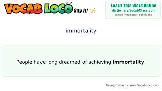 Video thumbnail for immortality