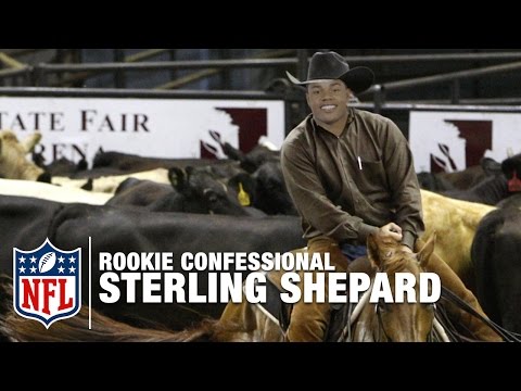 Sterling Shepard "I Ride Horses, Cutting Horses to be Exact" | Rookie Confessional | NFL Network