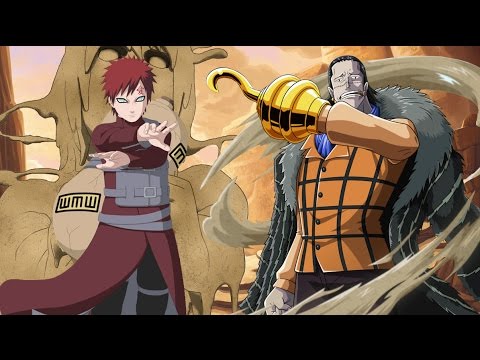 Gaara vs Crocodile