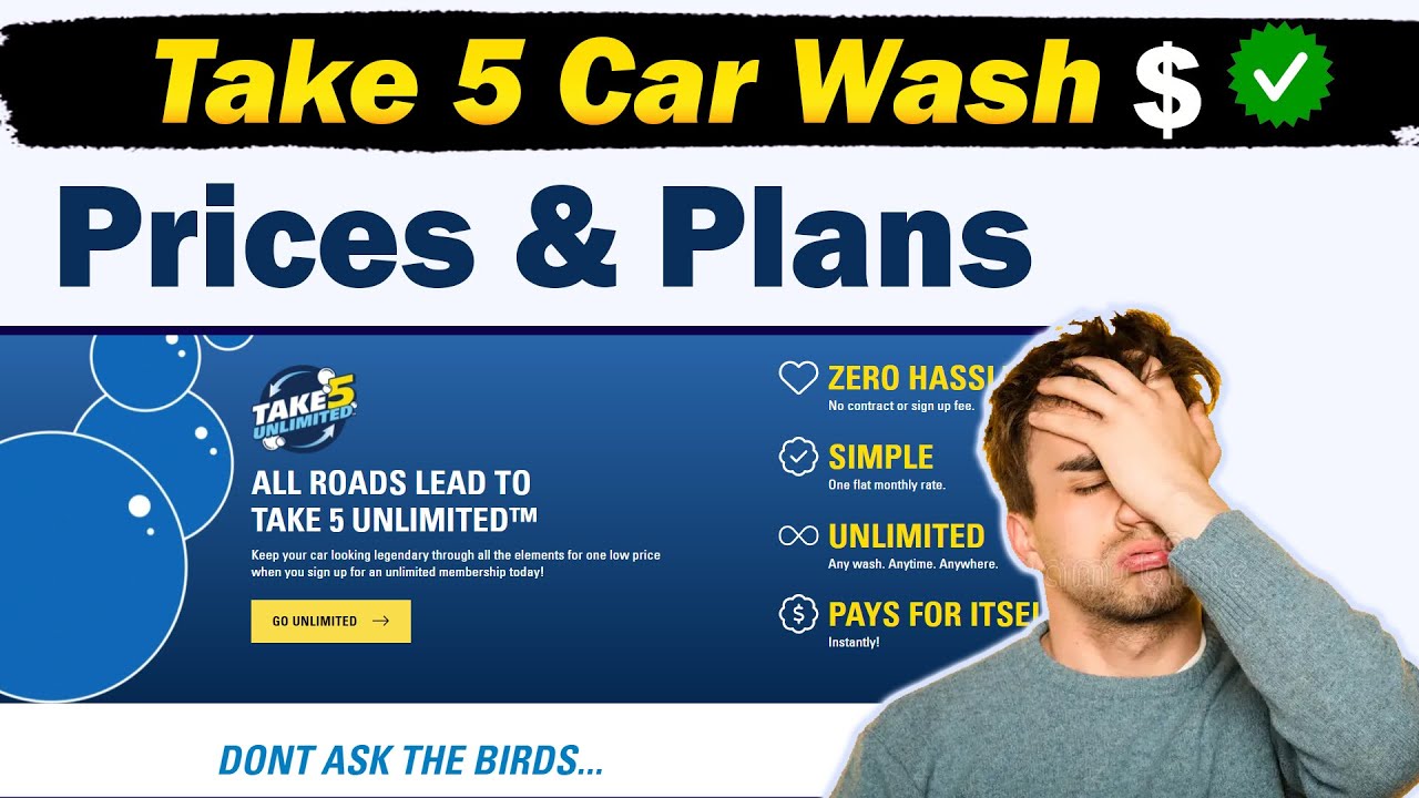 Take 5 Car Wash Prices & Plans 2026 - Everything You Need to Know!