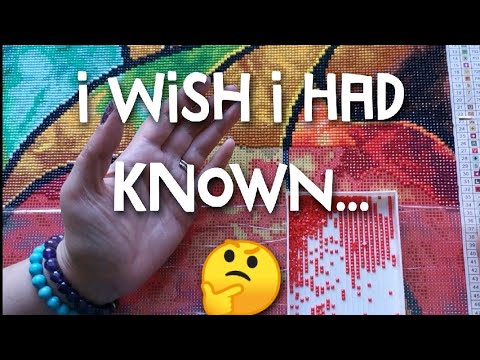 What I Wish I Knew When I Started Diamond Painting