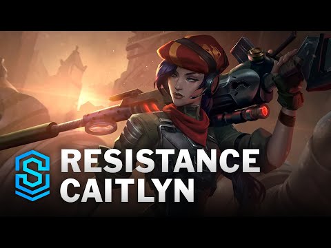 Resistance Caitlyn (2021 ASU) Skin Spotlight - League of Legends