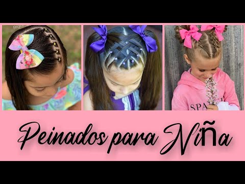 PEINADOS PARA NIÑA 2021 🌸FÁCIL DE HACER| PEINADOS CON TRENZAS|PEINADOS INFANTIL