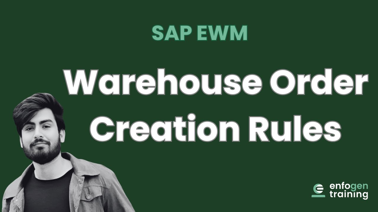 SAP EWM – Warehouse Order Creation Rules (WOCR)