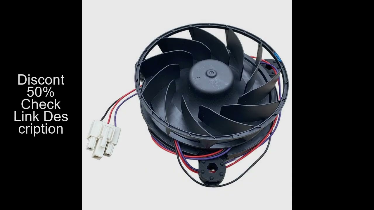 GW12E12MS1CB-52Z32 GW12E12MS1DB-52Z32 Refrigerator Fan Motor 12V DC 0.22A for Haier Freezer Cooling