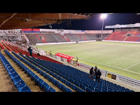 Spielabsage für Stadionrundgang genutzt - Fakten über den uhlsportPARK SpVgg Unterhaching ⚽️