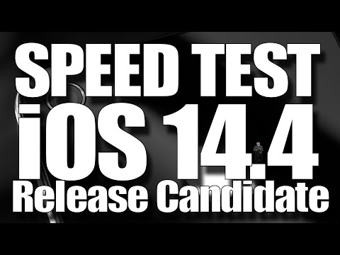 Speed Test : iOS 14.4 Release Candidate vs iOS 14.3 (iOS 14.4 RC)