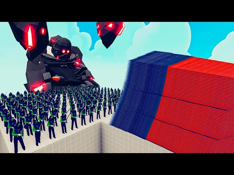 200x GAMORA + 1x TITAN vs EVERY GOD - Totally Accurate Battle Simulator TABS