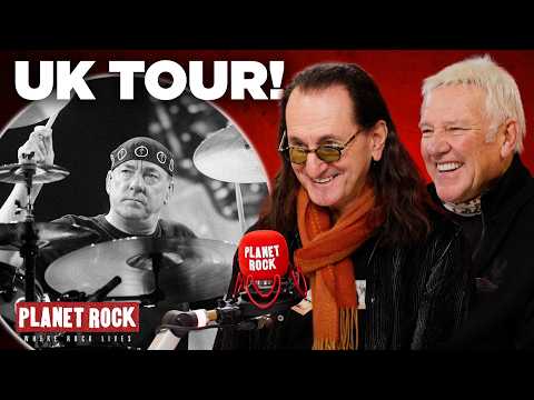 Rush on UK Tour, Writing New Music, Neil Peart Tribute & The Who Keyboard player