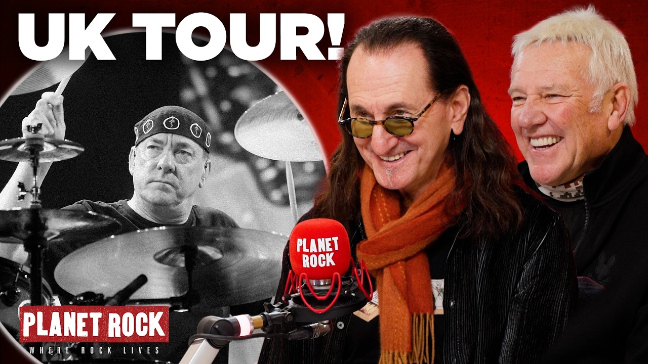 Rush on UK Tour, Writing New Music, Neil Peart Tribute & The Who Keyboard player - YouTube