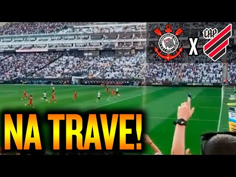 Passe INCRÍVEL de Renato Augusto e BOLA NA TRAVE de Jô | Corinthians x Athletico-PR
