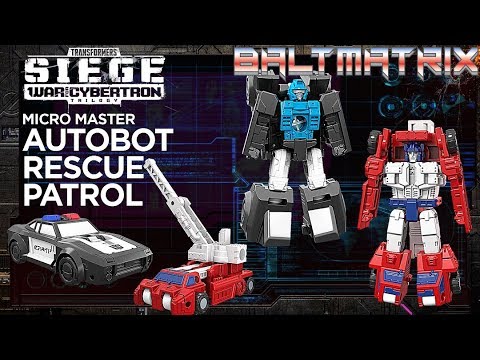 Transformers: Ware For Cybertron - Siege Micromaster Rescue Patrol