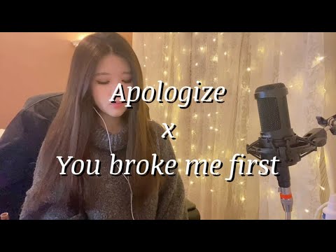 Apologize x You broke me first / OneRepublic x Tate McRae —cover by Stephanie