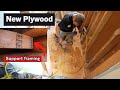 Replacing Old Plywood in a Bathroom | Common Framing Issue to Fix