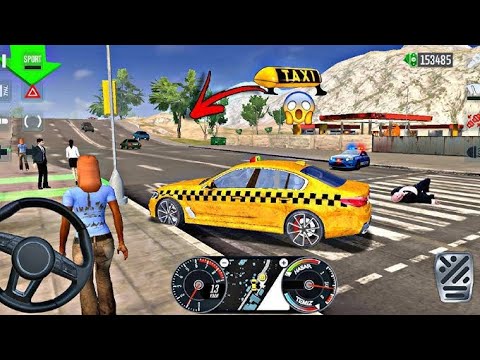 Taxi Sim 2020 🚖👮‍♂️ CITY CAR 4X4 BEACH UBER DRIVER GAME - Car Games 3D Android iOS