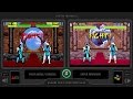 Mortal Kombat II Sega Genesis Vs Snes Side By Side Comparison
