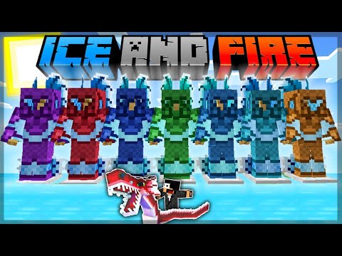 Minecraft: TODAS AS ARMADURAS DE SERPENTE DO ICE AND FIRE! - O CAÇADOR #23