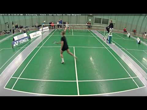 HBK - M-Turnering - Finale - DS - Katrine Kaack vs. Iben Bergstein