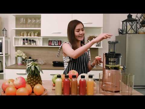 SHIMONO l Slow Juicer SH-412SL เครื่องสกัดน้ำผักผลไม้รอบต่ำ