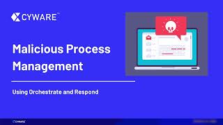 Malicious Process Management