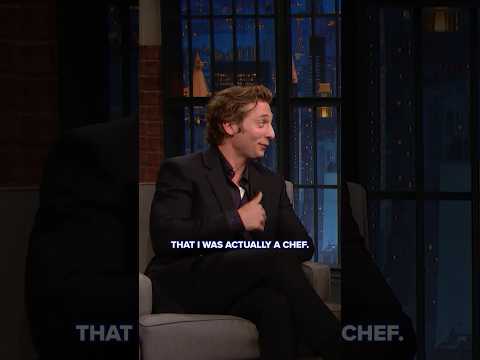Jeremy Allen White on training with real chefs for his role in “The Bear” 🐻
