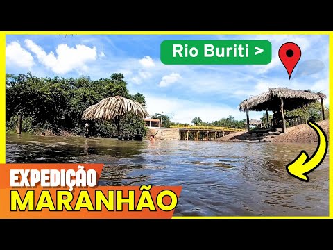 Aventura no Rio Buriti aqui no Maranhão | Mergulho e Natureza